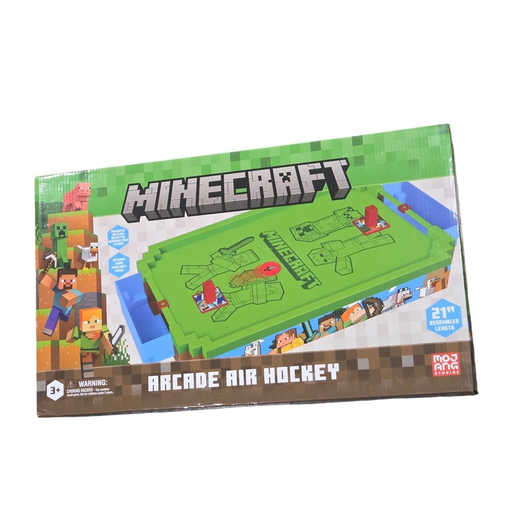 Minecraft Arcade Air Hockey Table Game‎ 21 Inch Assembled Kids Toys & Games